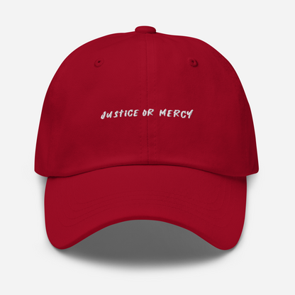 JusticeOrMercy Hats