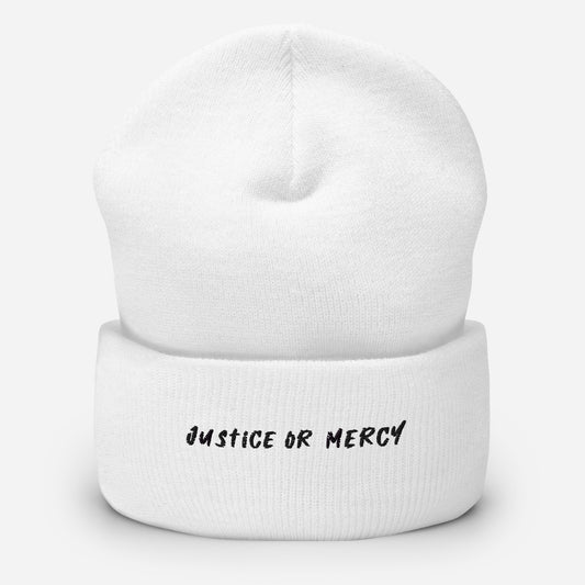 Justice Or Mercy Beanie